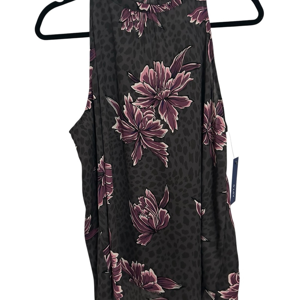 NWT - Apt. 9 - Floral Sleeveless Top - Size L